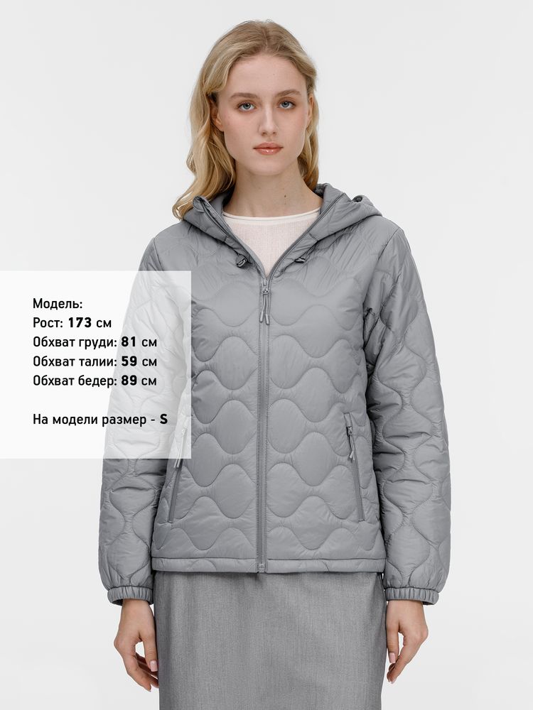 Куртка унисекс Tarnaby, светло-серая-5