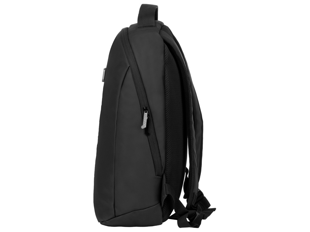 Рюкзак Sofit для ноутбука из экокожи, черный-8