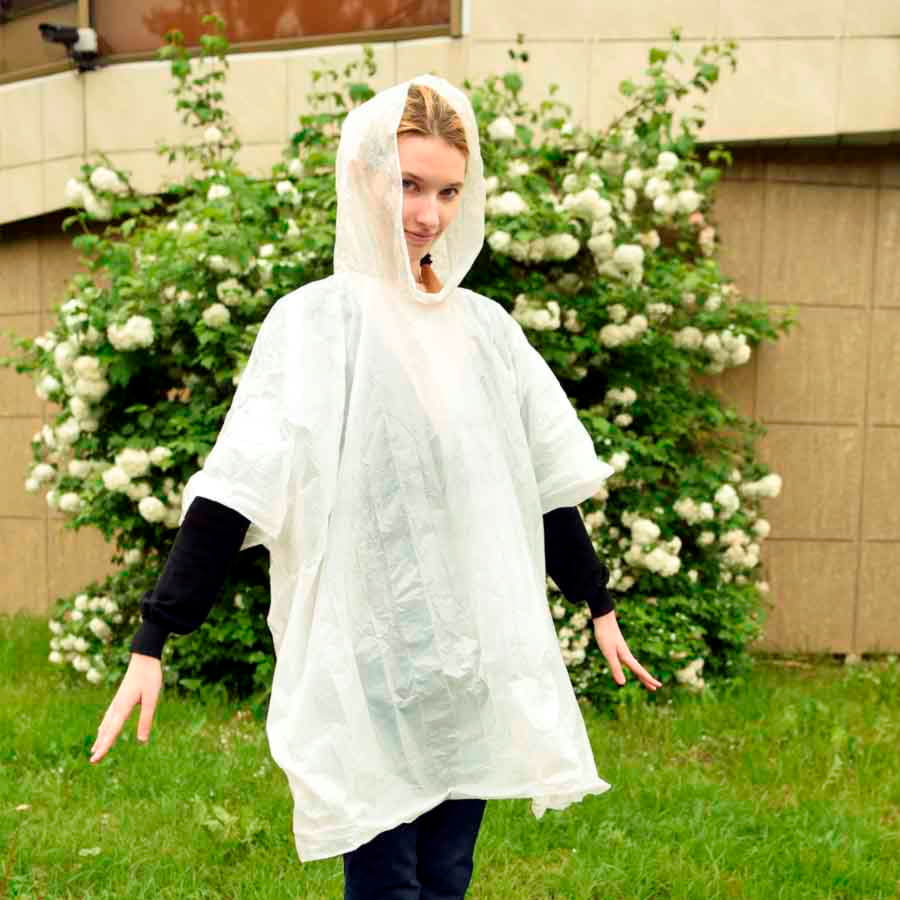 Дождевик PROMO, ярко-красный-2