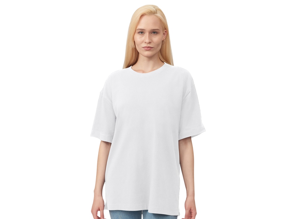 Футболка оверсайз Vienna унисекс , белый-2