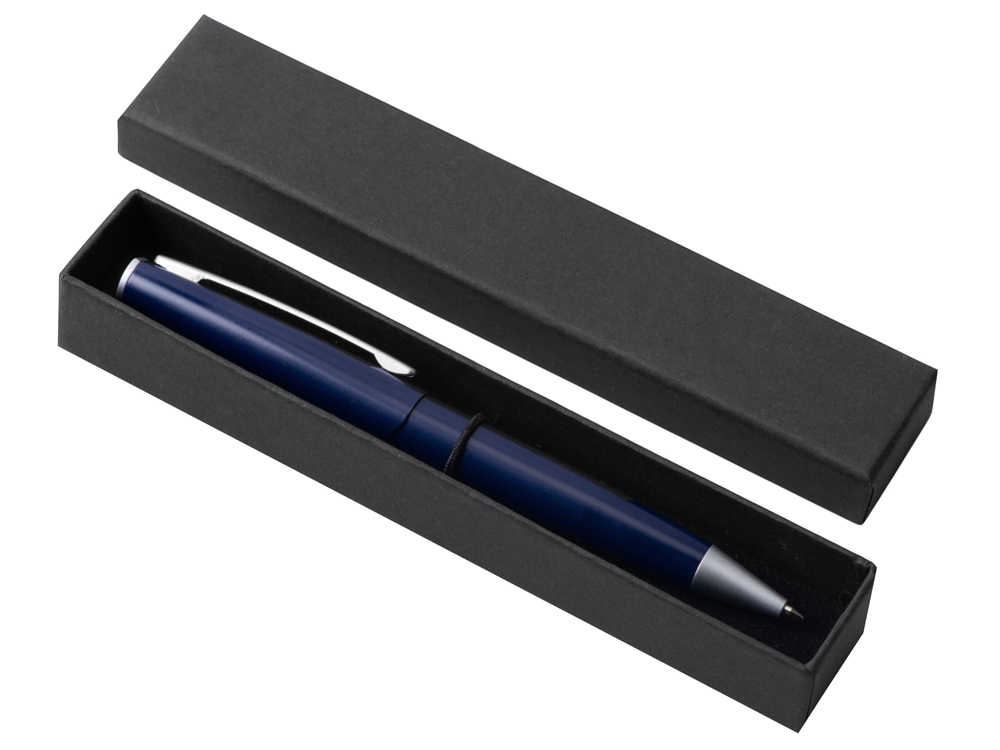 Шариковая металлическая ручка Roosevelt, темно-синий-3