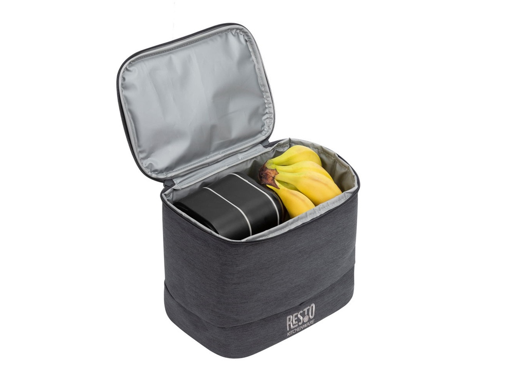 RESTO 5503 grey Изотермическая сумка для ланч боксов, 6 л, /12-12