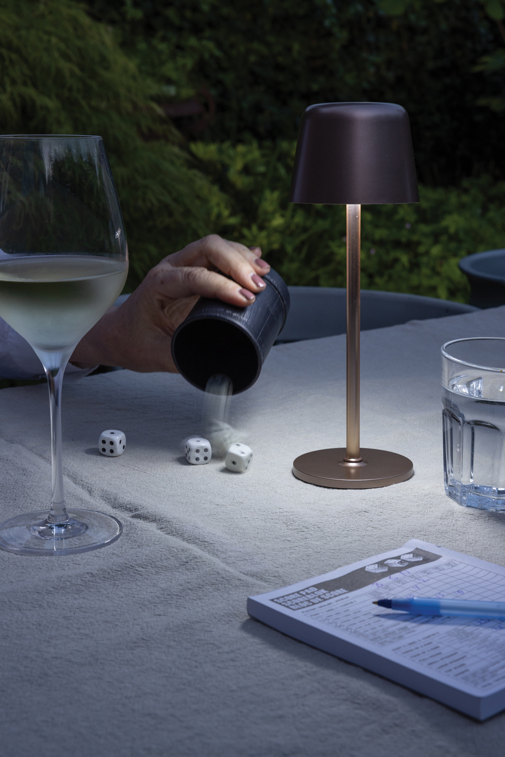 Настольная лампа Zenic из переработанного пластика RCS-5