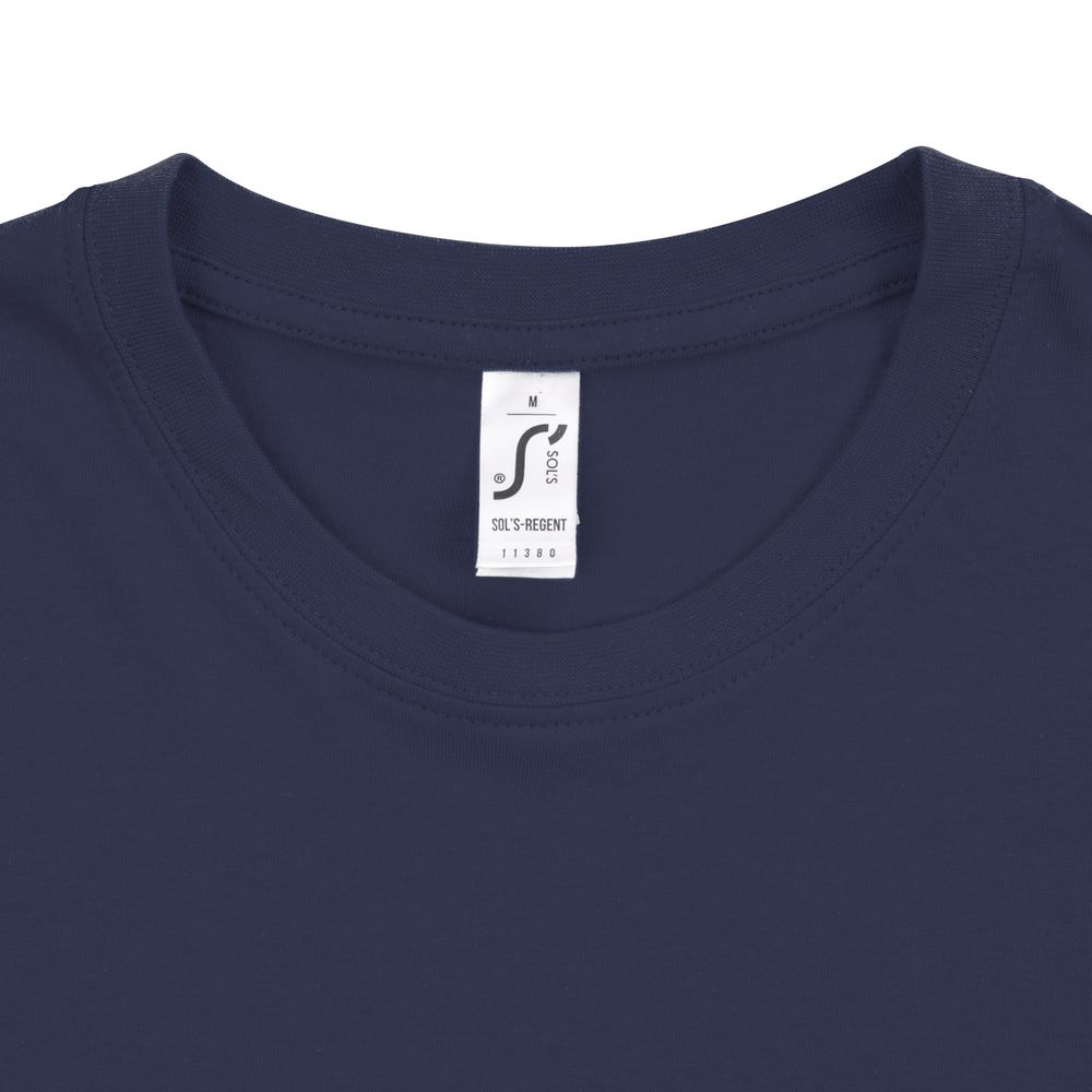 Футболка унисекс Regent 150, синяя (джинс)-2