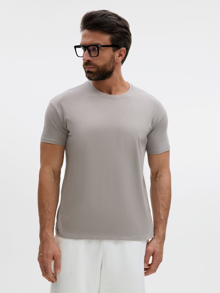 Футболка унисекс Regent 150, светло-серая-4