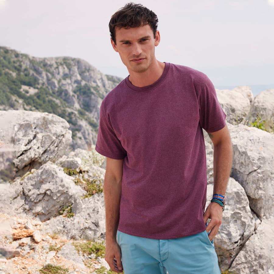 Футболка мужская VALUEWEIGHT T 165, голубой-3