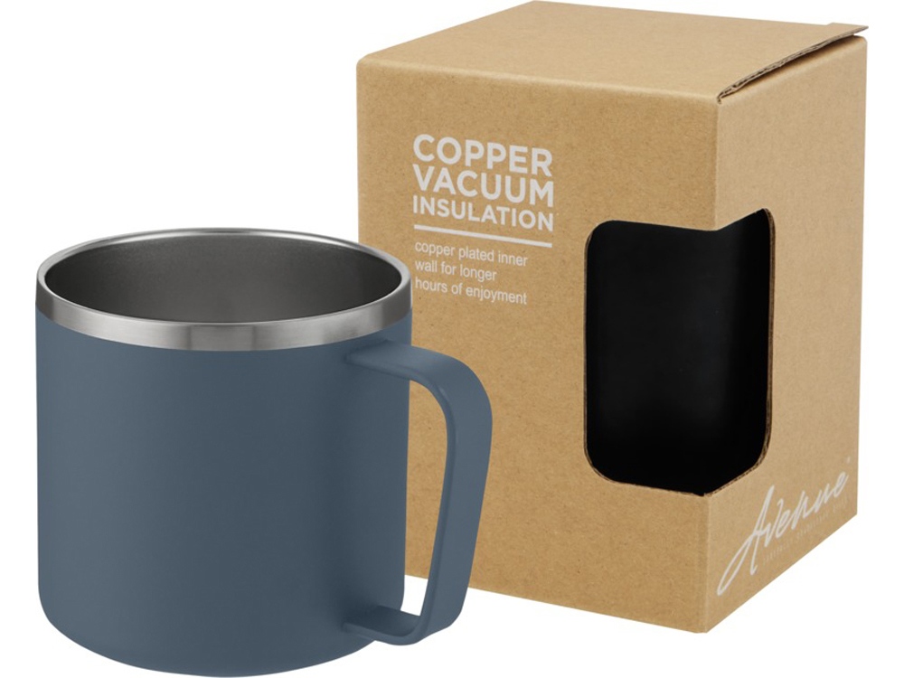 Jetta, медная кружка объемом 350 мл с вакуумной изоляцией, синий-0