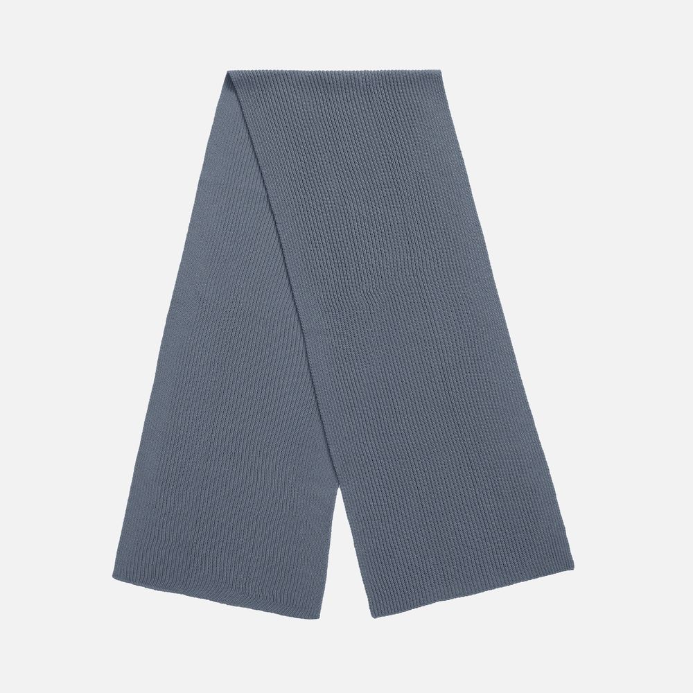 Шарф Nobilis Mono, серый (стальной)-0