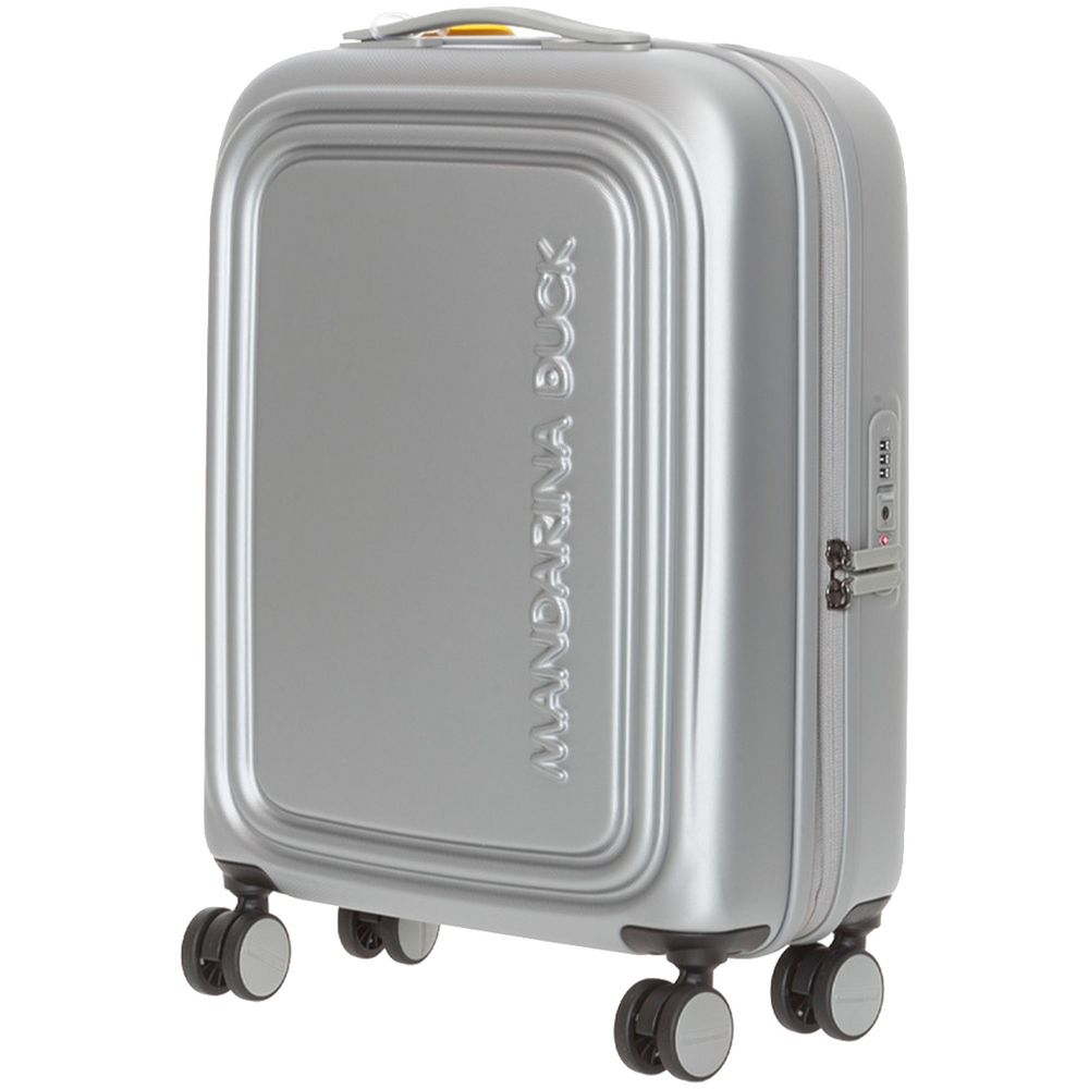 Чемодан Logoduck S, серебристый-0