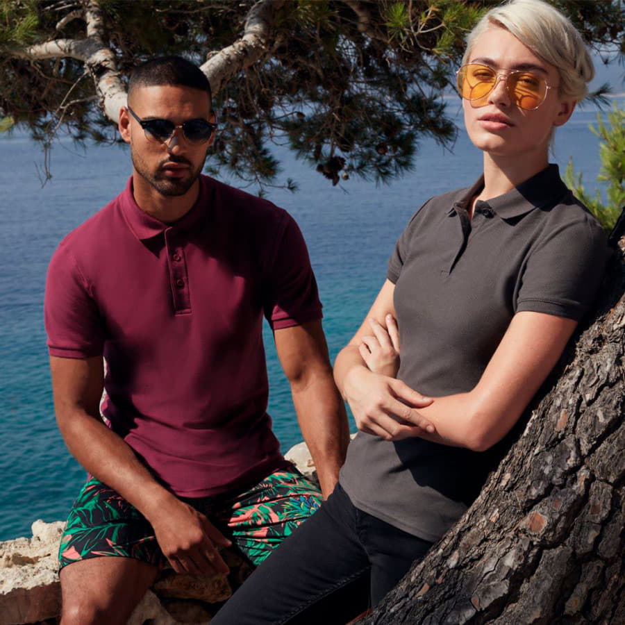 Поло мужское PREMIUM POLO 180, красный-1