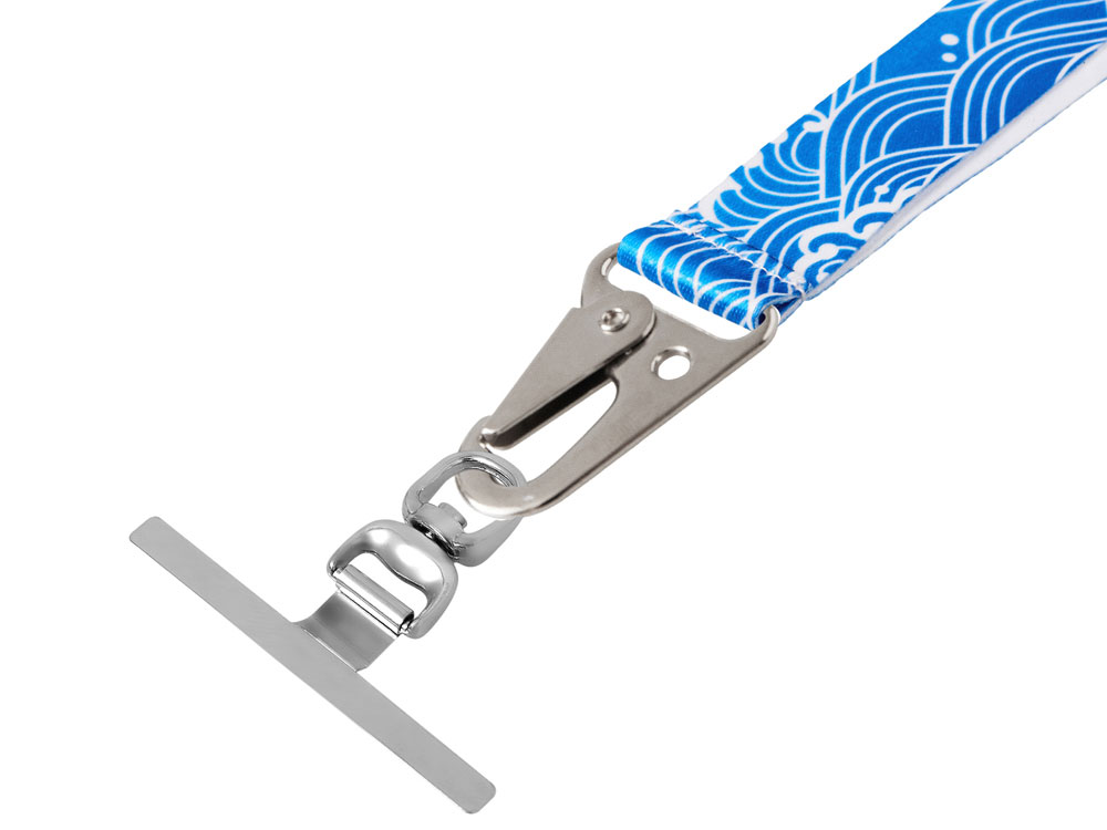 Ремувка под сублимацию с большим карабином и металлическим держателем для телефона-1