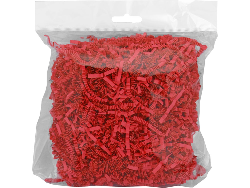 Бумажный наполнитель, 50 г., красный-1