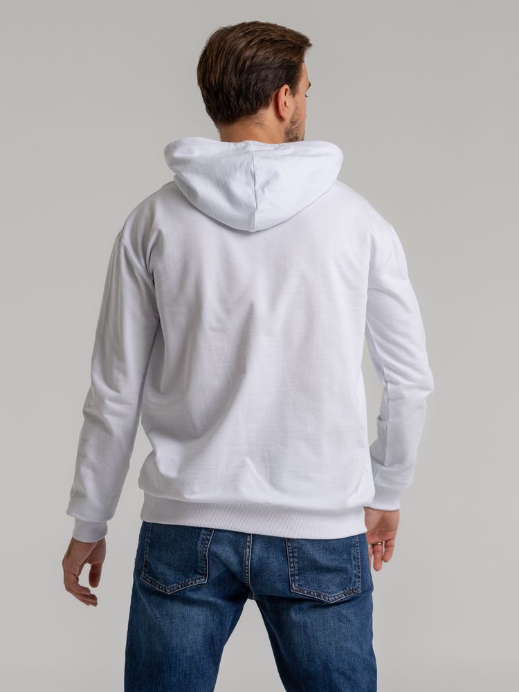 Толстовка с капюшоном Unit Kirenga, белая-2