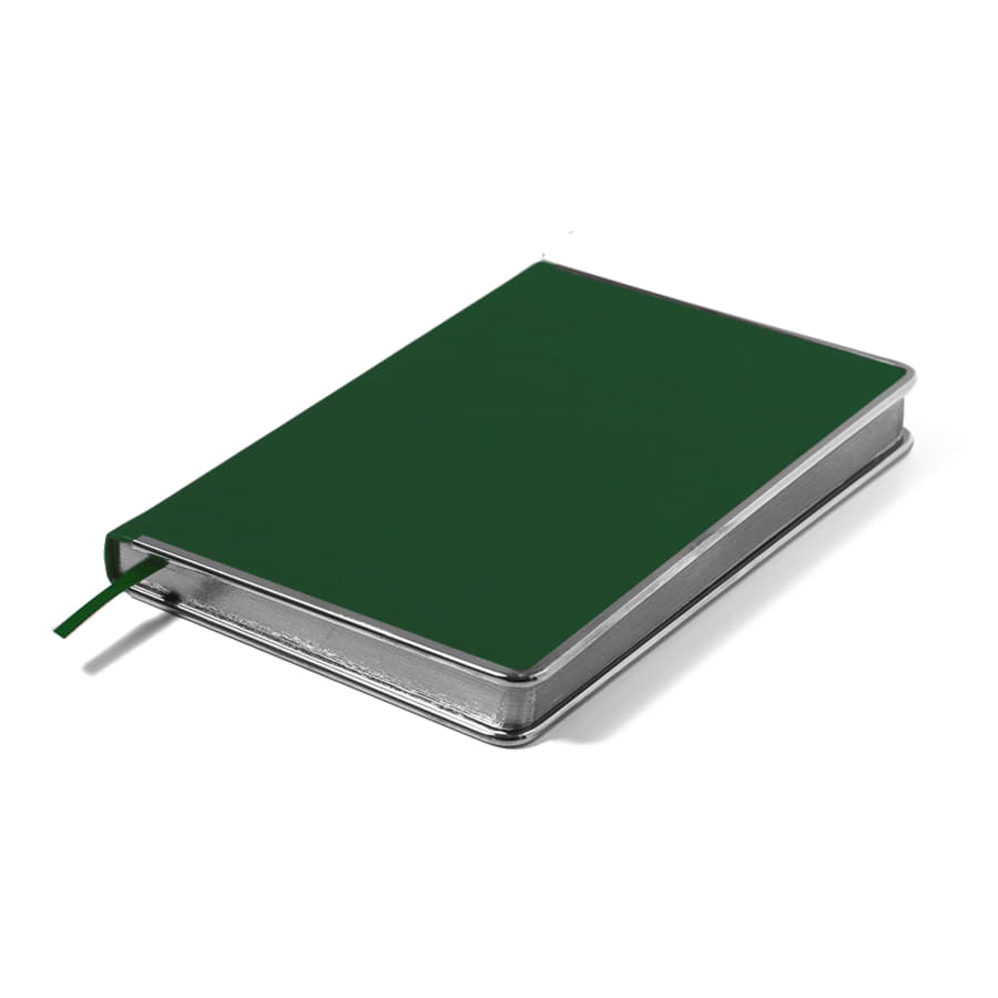 Ежедневник недатированный Montrose, формат А5, в линейку, зеленый-3
