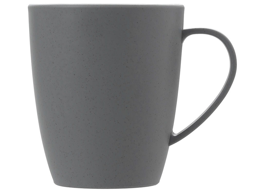 Кружка из пшеничного волокна Morning, 400 мл, серый-1
