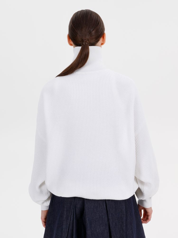 Джемпер Siluetti Birne, молочно-белый-3