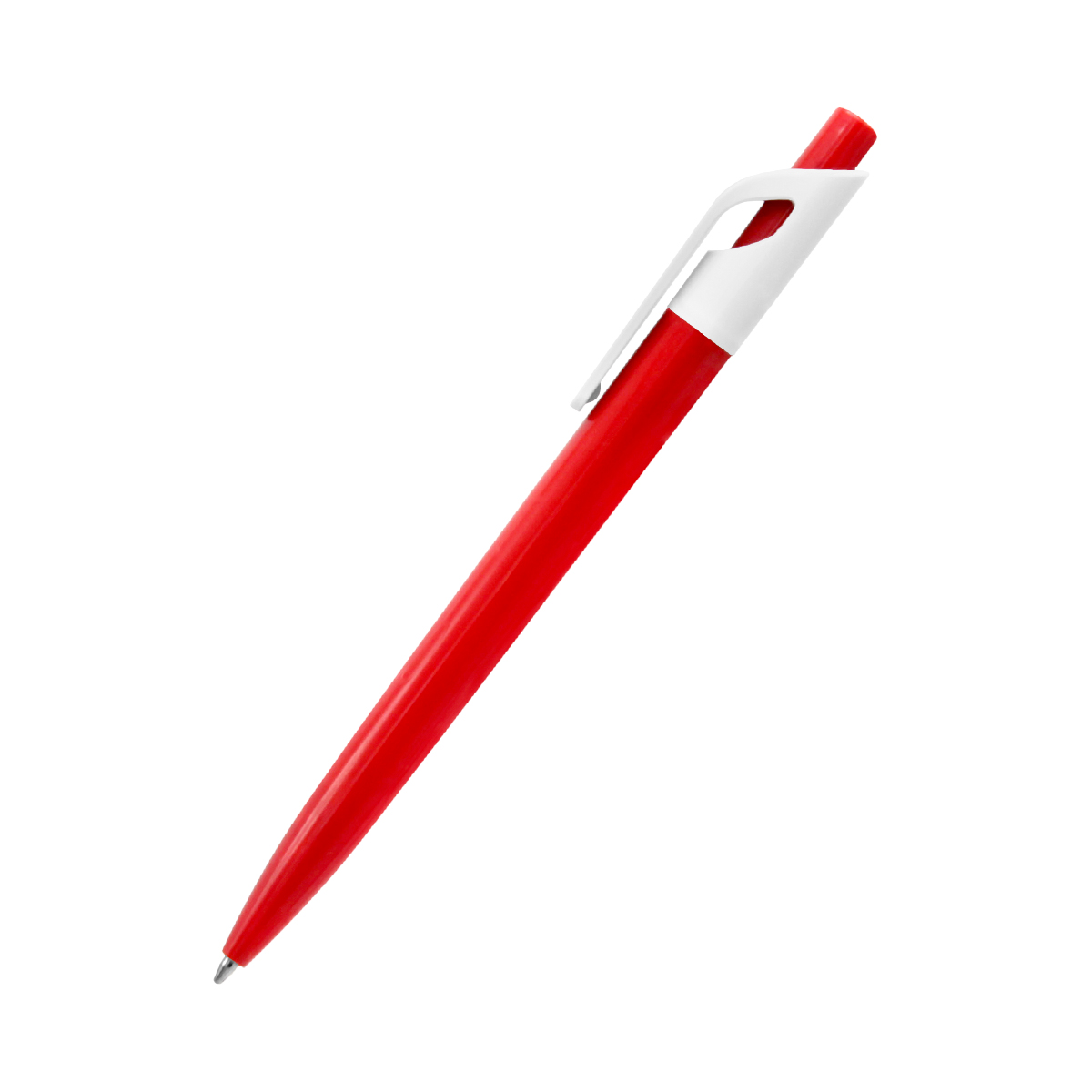 Ручка пластиковая Bremen, Красный-1