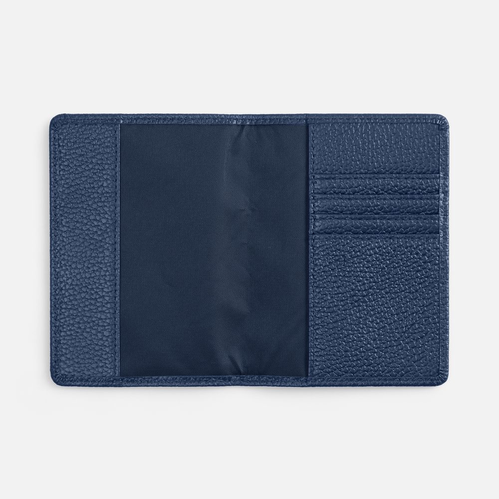 Обложка для паспорта Unison, синяя-2