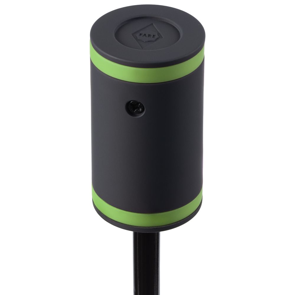 Зонт складной AOC Mini с цветными спицами, зеленое яблоко-4