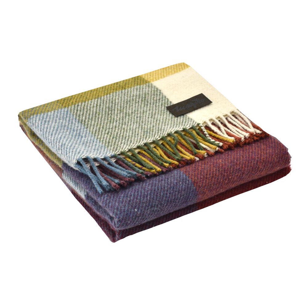 Плед Аrequipa, красный с бежевым-1