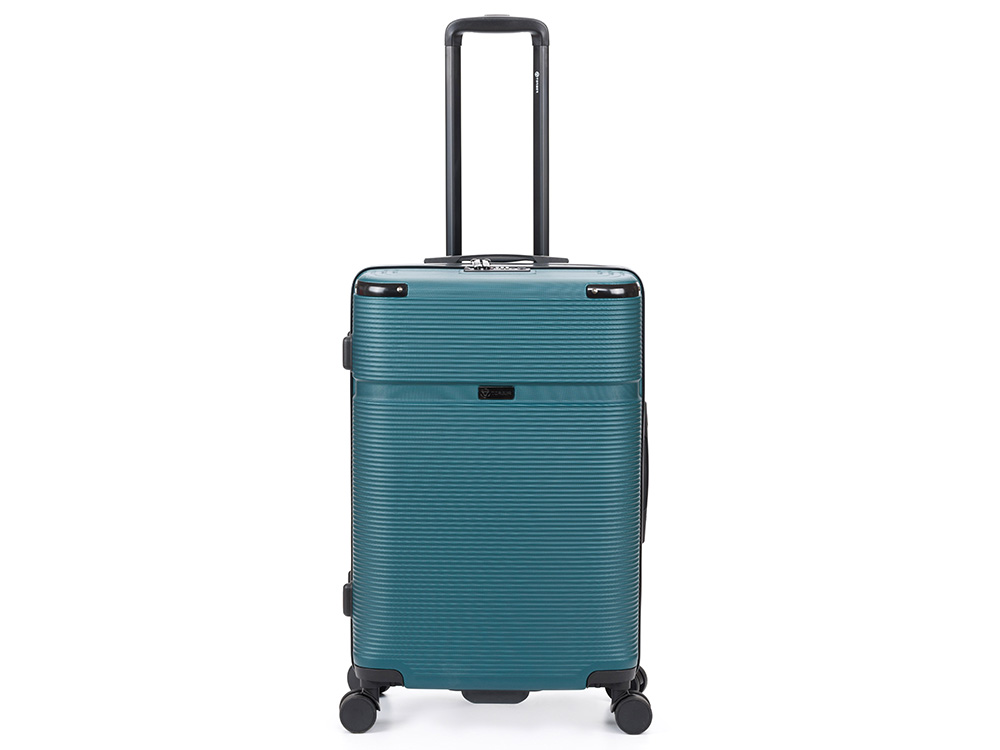 Чемодан TORBER Onego, зелёный, ABS-пластик, 69,5 х 46 х 26 см, 69 л-1