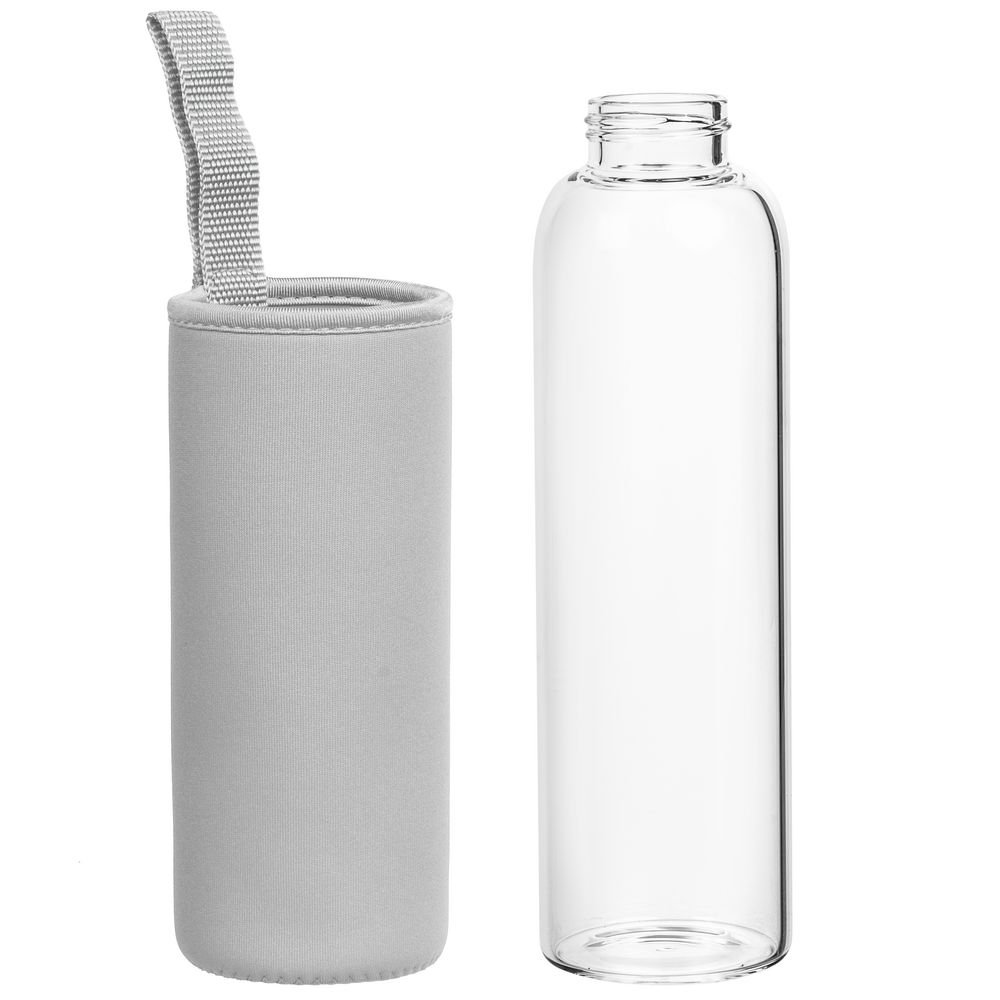 Бутылка для воды Sleeve Ace, серая-2