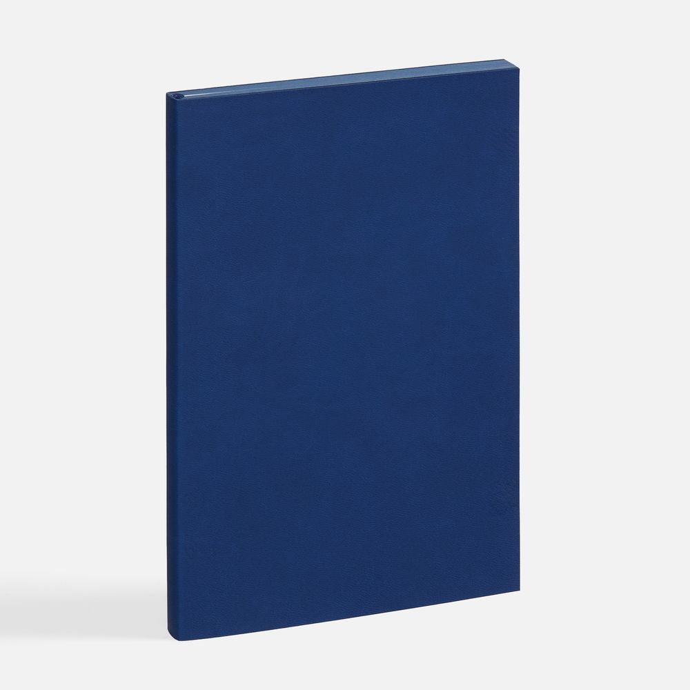 Ежедневник Flat, недатированный, синий, ver.2-2