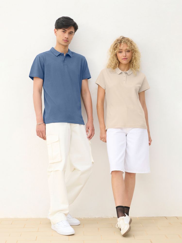 Рубашка поло женская Pulse Women, молочно-белая-3