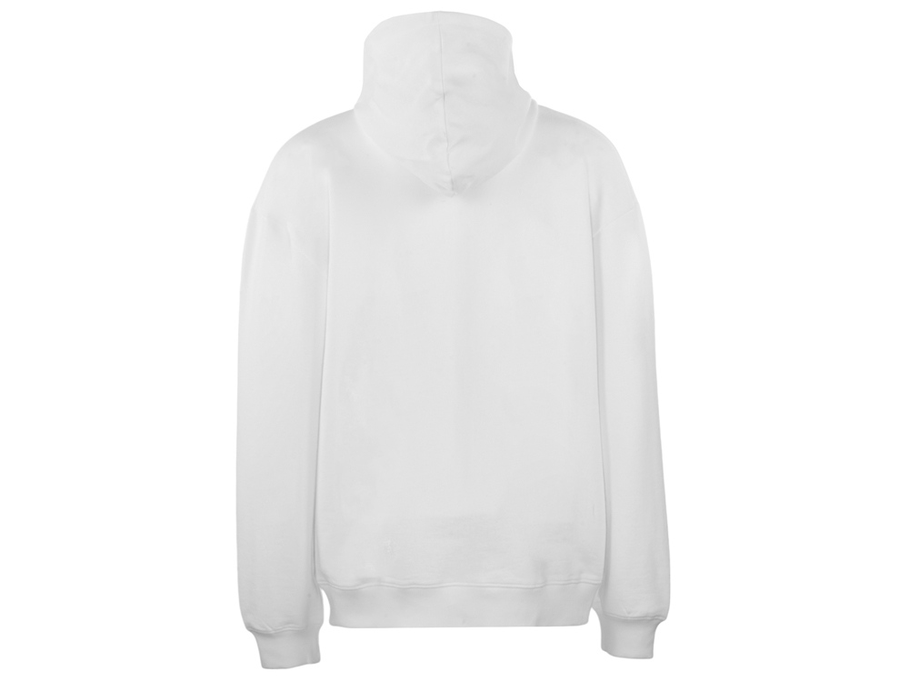 Толстовка оверсайз с капюшоном на молнии Monaco, белый-12