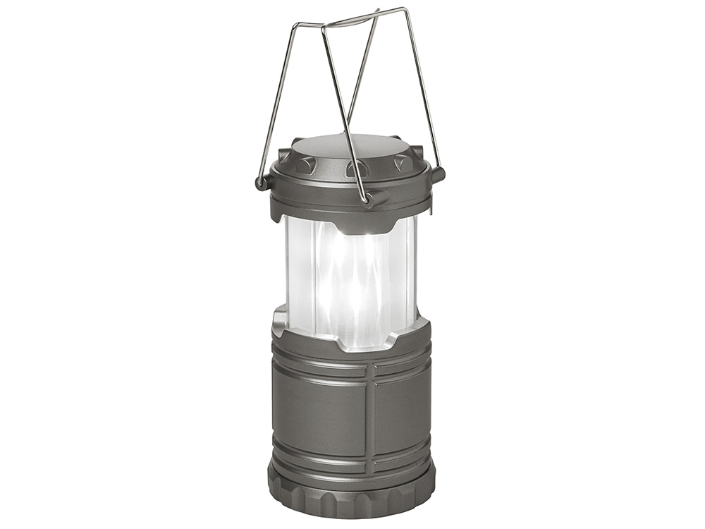 Туристический фонарь с эффектом пламени Beacon, серый-8