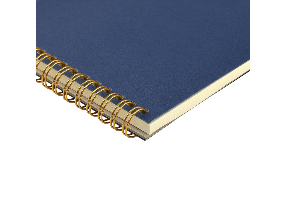 Блокнот А5 на гребне Pragmatic 60 листов в линейку, темно-синий-2