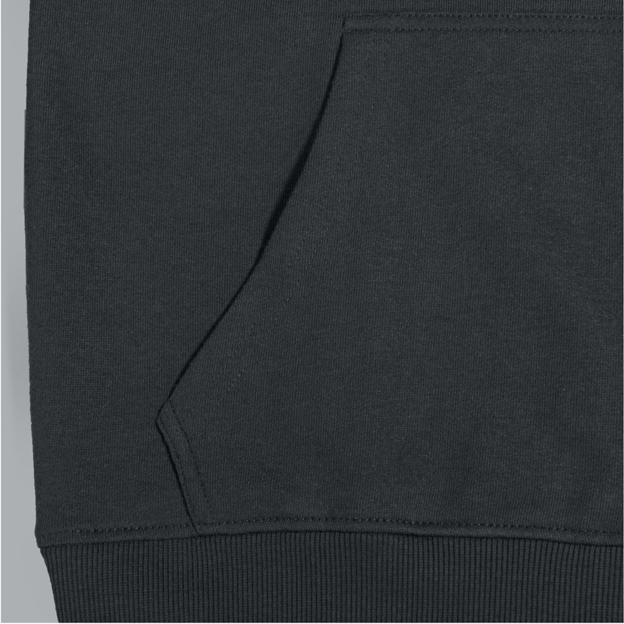 Толстовка унисекс на молнии с капюшоном EVEREST 2 260, темно-серый-5