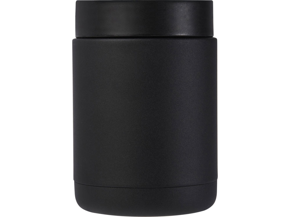 Пищевой контейнер Doveron объемом 500 мл из переработанной нержавеющей стали, сплошной черный-2