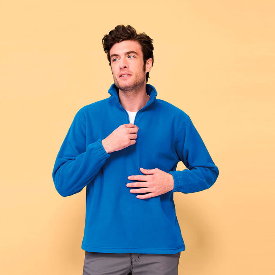 Толстовка унисекс флисовая NESS 300, оранжевый-1