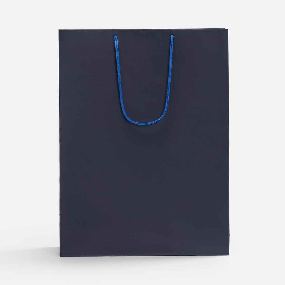 Пакет бумажный Porta XL, темно-синий-1