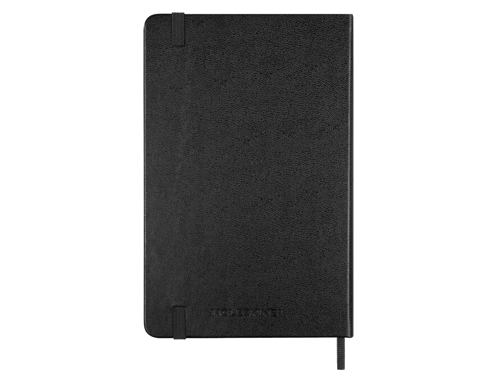 Записная книжка Moleskine Classic (в линейку) в твердой обложке, Medium (11,5x18 см), черный-4