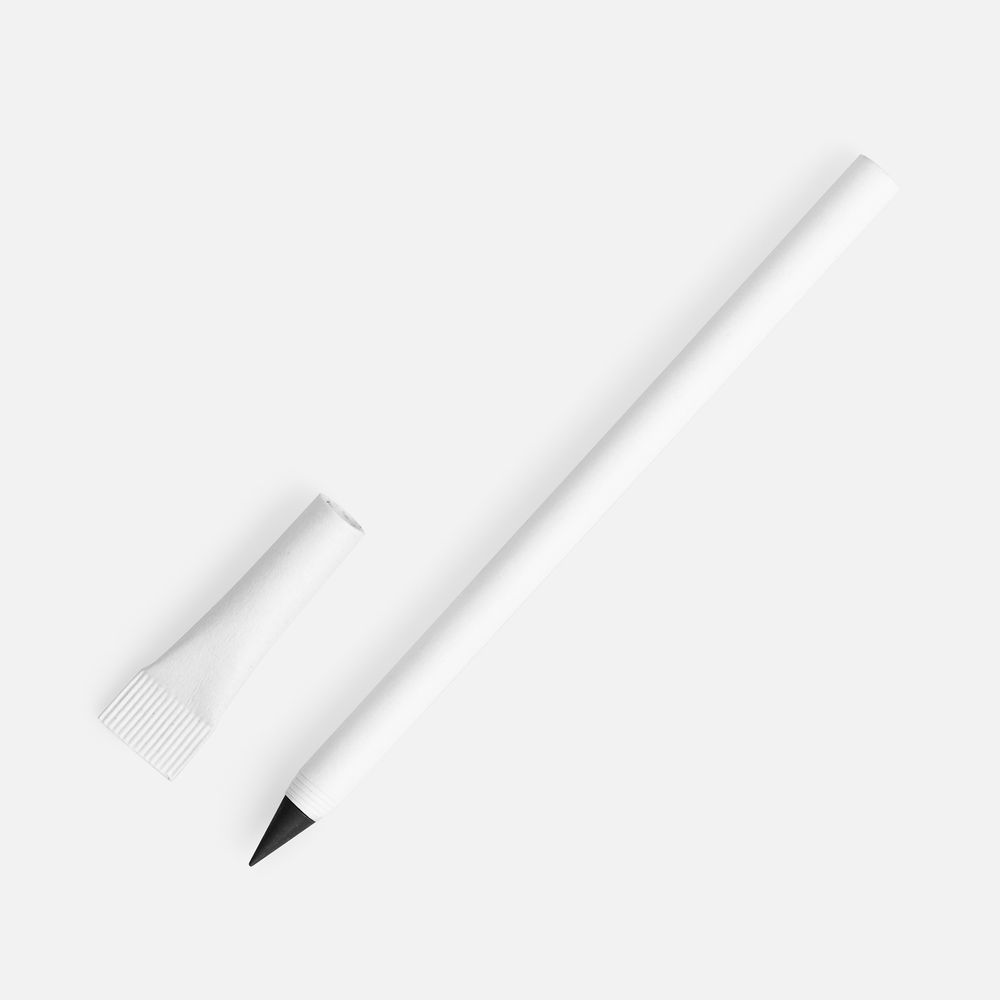 Вечный карандаш Carton Inkless, белый-0
