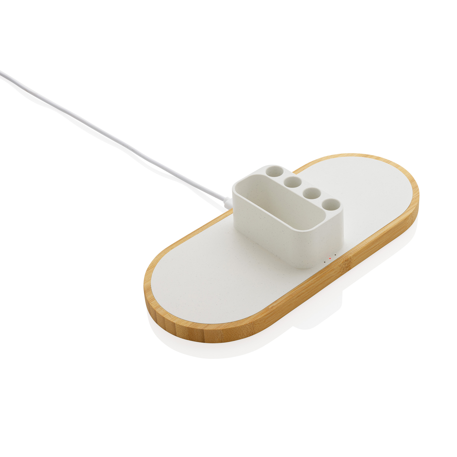 Док-станция Ontario 2-в-1 с органайзером из переработанного пластика RCS, 10 Вт-0