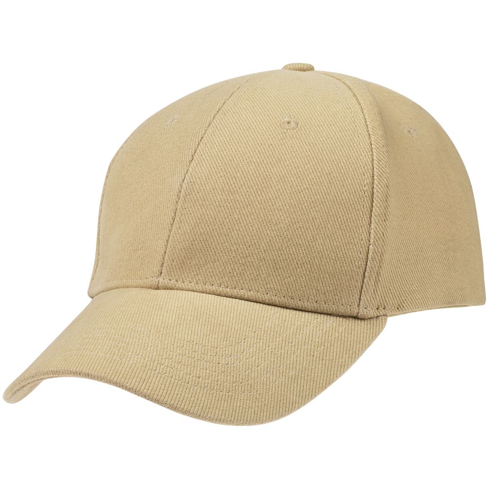 Бейсболка Hillside, бежевая-0
