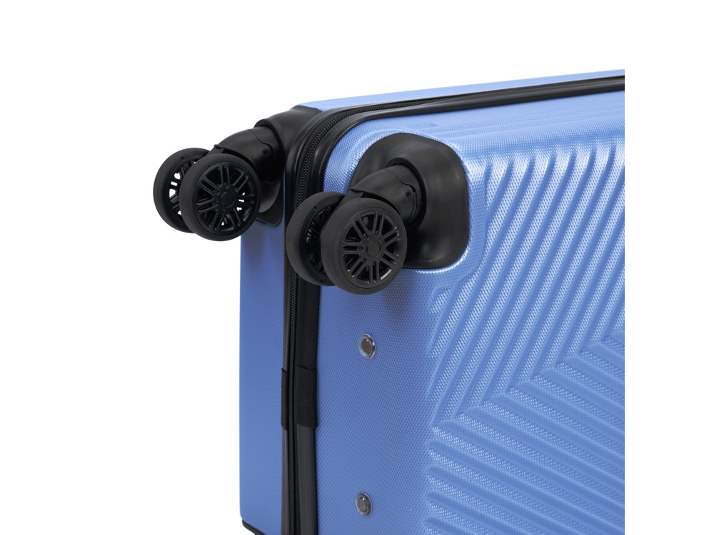 Чемодан TORBER Lama, синий, ABS-пластик, 38 х 21 х 55 см, 37 л-7