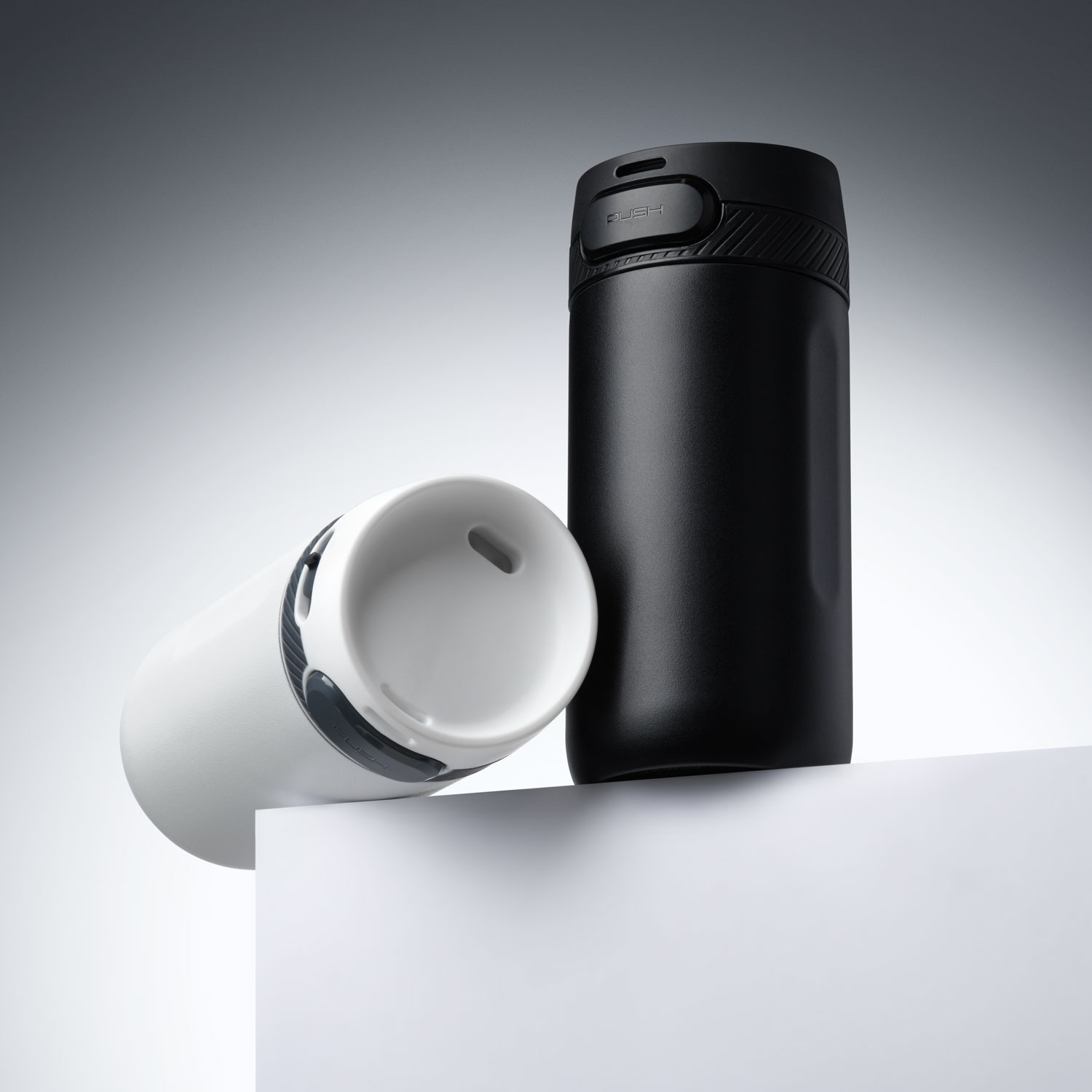 Термокружка вакуумная Толедо (Toledo), белая-10