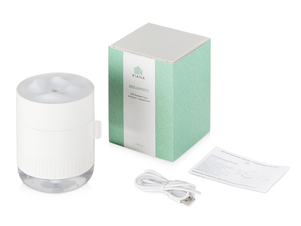 USB Увлажнитель воздуха с подсветкой Dolomiti, 500мл-9