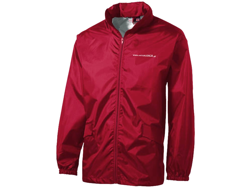Ветровка Miami мужская с чехлом, красный-9