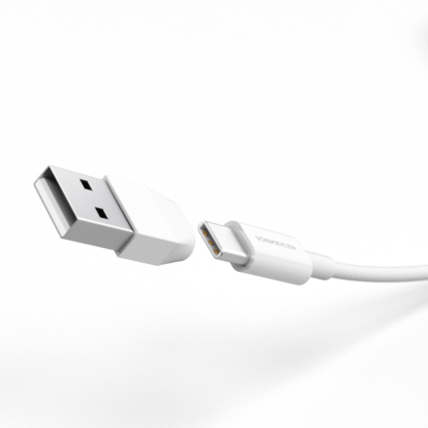 Автомобильное магнитное зарядное устройство Aura Car, белое-4