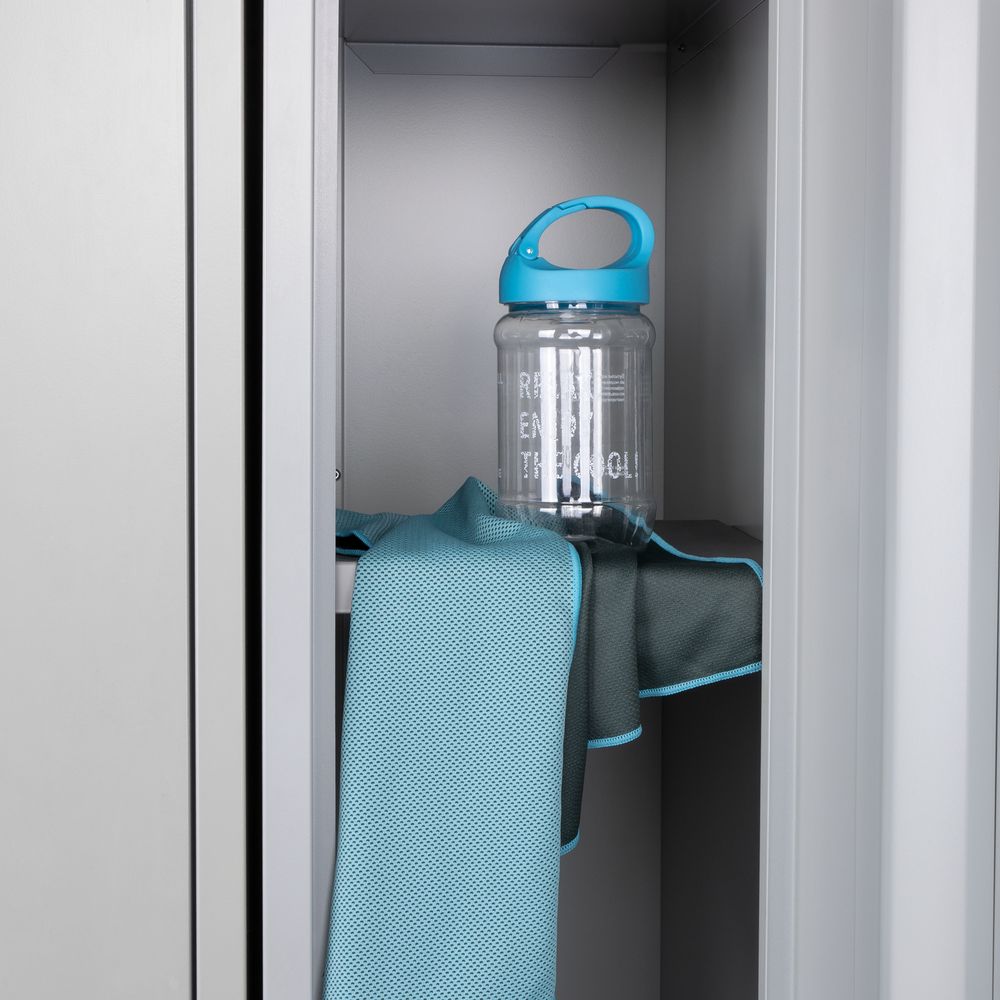 Охлаждающее полотенце Weddell, голубое-4