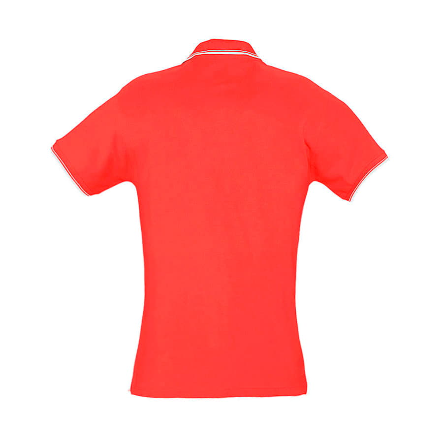 Поло женское PRACTICE WOMEN 270, красный, белый-5