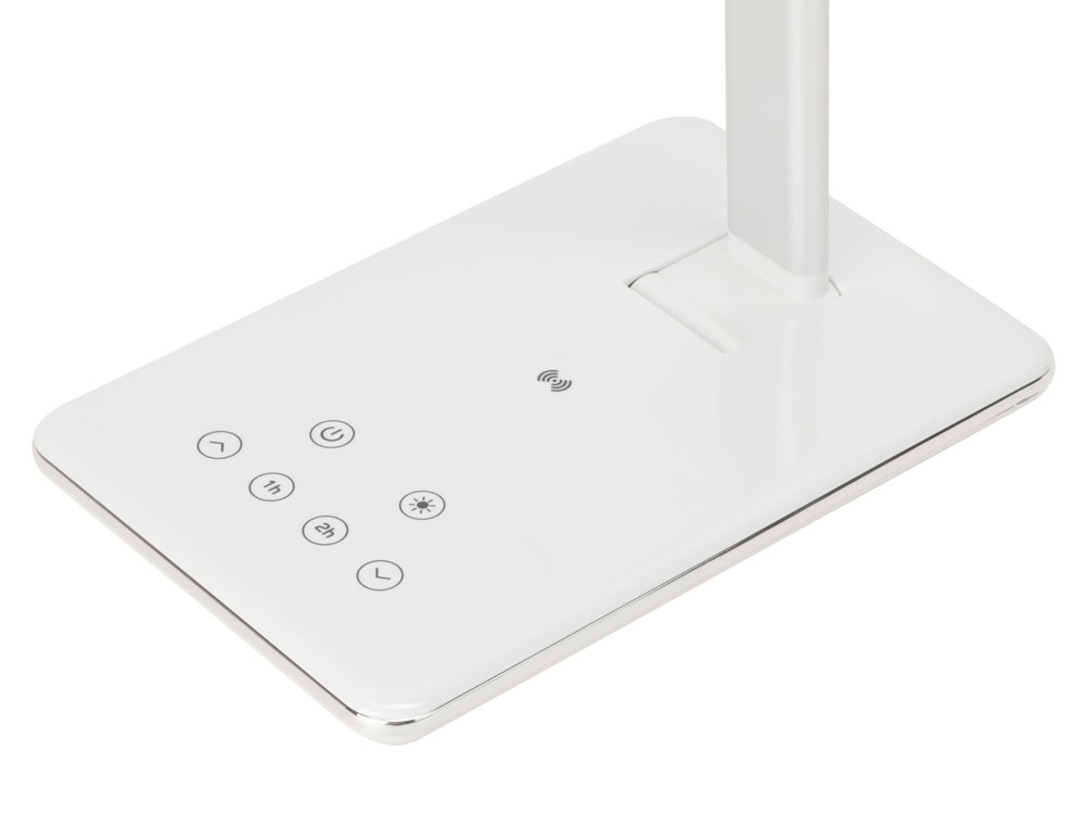 Настольная лампа с функцией беспроводной зарядки Starline, белый-6