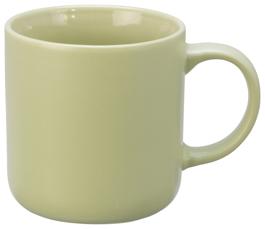Кружка матовая Rita, 410мл, оливковый-1