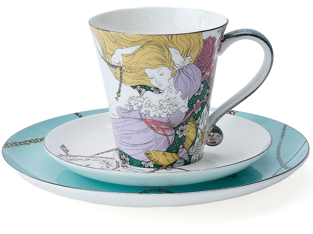 Набор чашка и блюдце Valerie Concept TEA SET ALICE-4