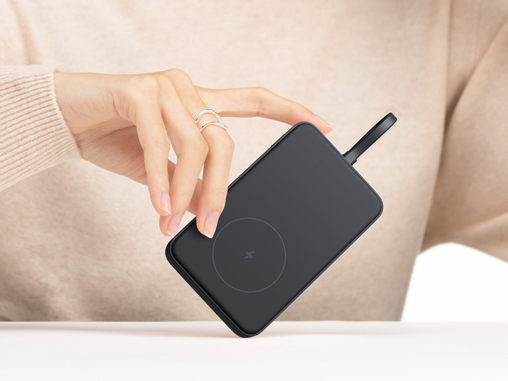 Внешний аккумулятор с кабелем Xiaomi 33W Magnetic Power Bank 10000mAh (Integrated Cable) Gray-11